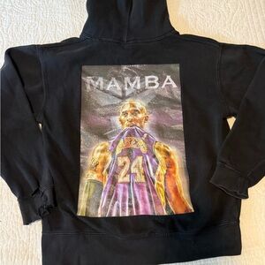 Kobe Bryant Kids Black Hoodie